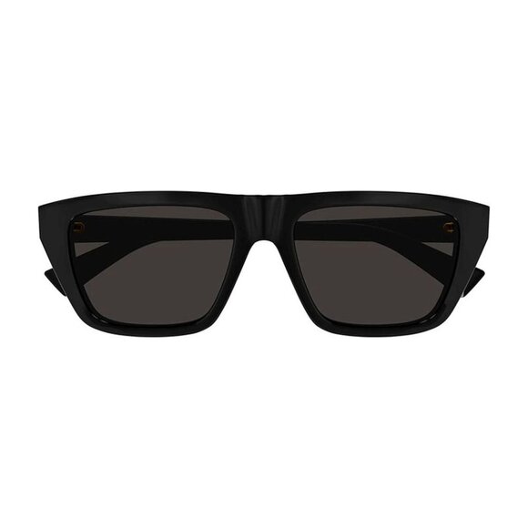 NEW BOTTEGA VENETA BV1291S 001 SUNGLASSES WOMEN BLACK SQUARE EYEWEAR
